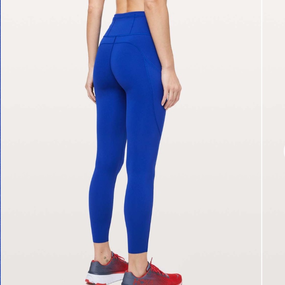 Lululemon Fast & Free 7/8 Tight *Non-Reflective Nulux 25"